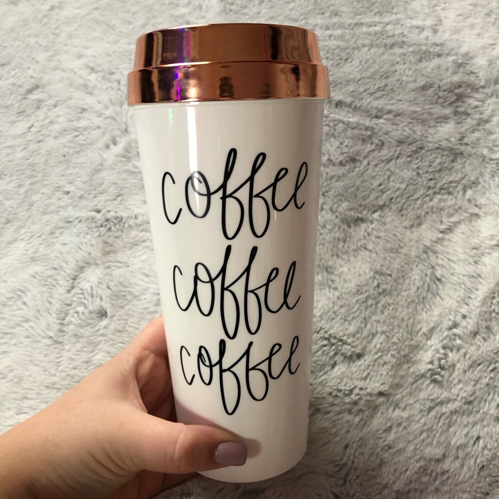 *NWOT* 16 oz Plastic Travel Coffee Cup